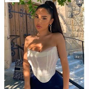 Fashion Nova Enchanted Corset Top